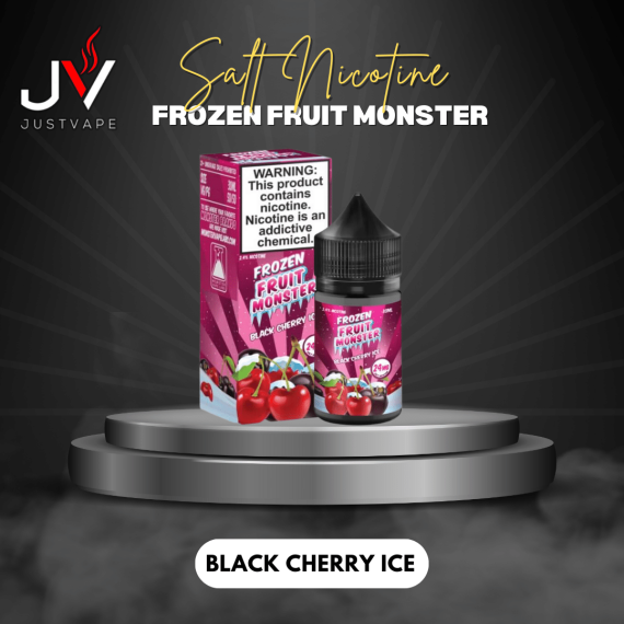 BLACK CHERRY ICE - FROZEN FRUIT MONSTER MIXED BERRY ICE FROZEN FRUIT MONSTER ELIQUIDE SALT NICOTINE CIGARETTE ELECTRONIQUE VAPE AU MAROC