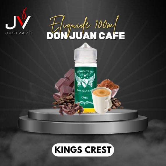 DON JUAN CAFE - KINGS CREST CIGARETTE ELECTRONIQUE ELIQUIDE