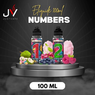 NUMBERS 100 ML ELIQUIDE CIGARETTE ELECTRONIQUE