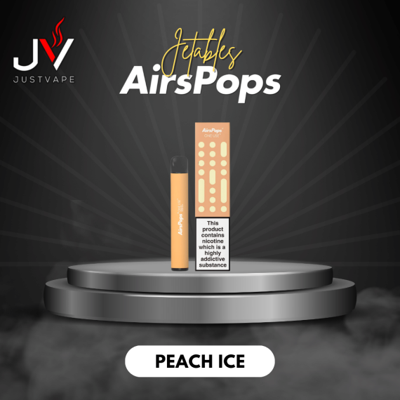 AirsPops Peach Ice 3ml (Jetable)