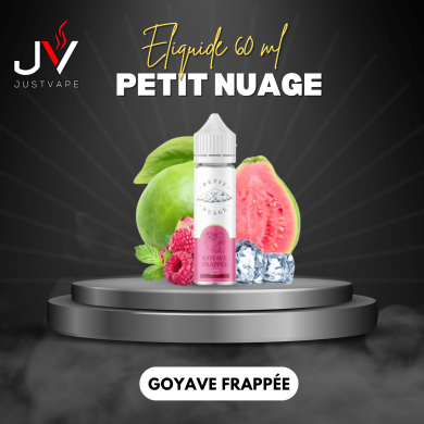 GOYAVE FRAPPEE 60ml PETIT NUAGE ELIQUIDE CIGARETTE ELECTRONIQUE VAPE AU MAROC