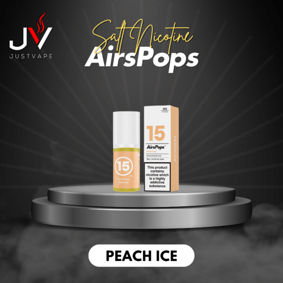 Peach Ice by AirsPops 313 Salt 10ml
