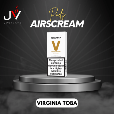 Virginia Toba 2-Pack pods by Airscream cigarette electronique au maroc vape