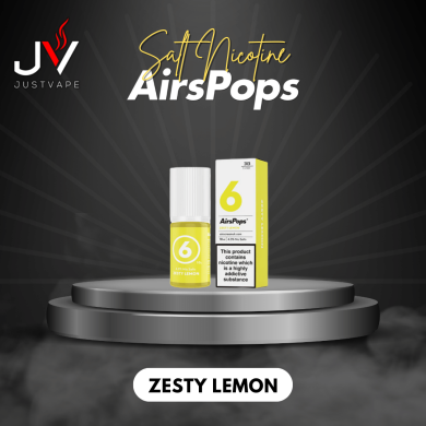Zesty Lemon by AirsPops 313 Salt 10ml