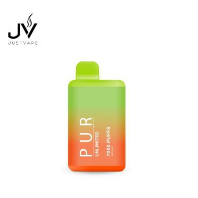 PUR VAPES 7000 PUFFS - APPLE ICE VAPE CIGARETTE ELECTRONIQUE JETABLE AU MAROC