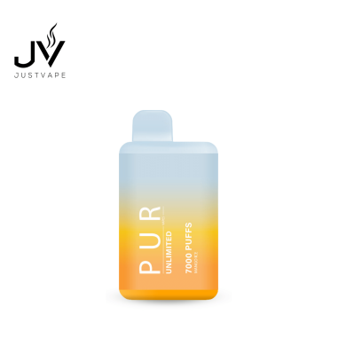 PUR VAPES 7000 PUFFS - MANGO ICE VAPE CIGARETTE ELECTRONIQUE JETABLE AU MAROC