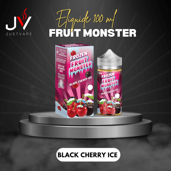 Black Cherry Ice 100ML FROZEN FRUIT MONSTER ELIQUIDE POUR LA CIGARETTE ELECTRONIQUE