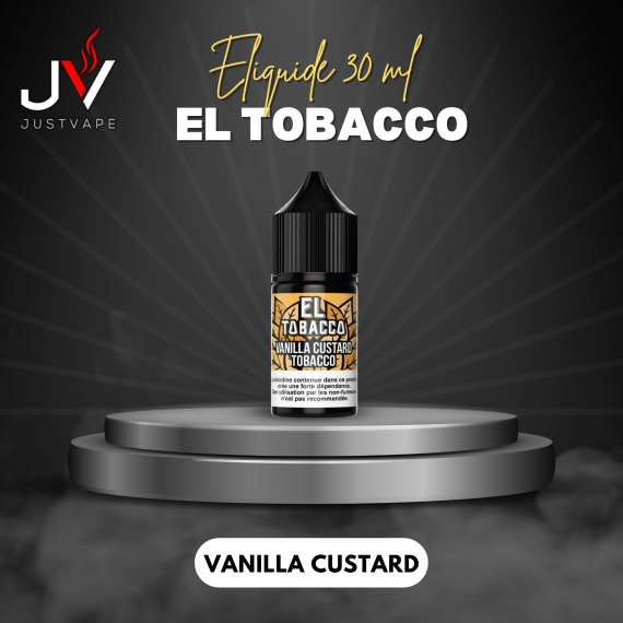 EL TOBACCO Vanilla Custard Tobacco 30ml eliquide pour la cigarette electronique