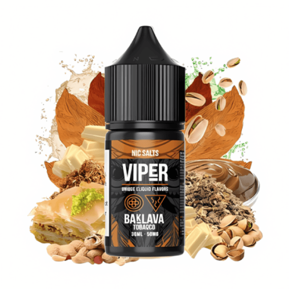 BAKLAVA TOBACCO SALT 30ML – VIPER