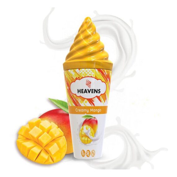 CREAMY MANGO 100ML – HEAVENS by VAPE MAKER